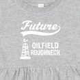 thumbnail image 4 of Inktastic Future Oilfield Roughneck Girls Baby Dress, 4 of 5