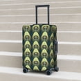 thumbnail image 5 of Yiaed Peacock Gold Feather Print Travel Luggage Cover Suitcase Protector Fits 18-32 Inch Luggage Wheel Covers Patterned Elastic Luggage Anti-scratch（No luggage）-Large, 5 of 5