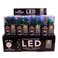 thumbnail image 3 of KSA Christmas Lights 5MM Mini Multicolor LED Green Wire 50-Count 25.5 ft, 3 of 5