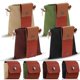 thumbnail image 3 of 4Pcs Outdoor Hiking Foraging Pouch Garden Fruit Picking Bag with Drawstring Outdoor Camping Storage, 3 of 5