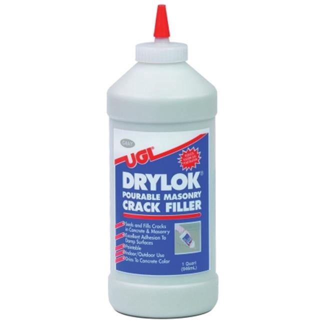 United Gilsonite 1 Quart Gray Drylok Pourable Masonry Crack Filler 30512