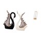thumbnail image 5 of estatua de cisne,Figuras de cisne,estatuas,decoración del hogar,fiesta de bodas,Escultura de cerámica Arte Adorno Centros de mesa,Porta pajitas,Dispensador de pajitas con soporte de acrílico, 5 of 8