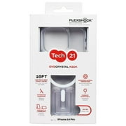 Tech21 Evo Crystal Kick Series Case for MagSafe for  iPhone 14 Pro - White