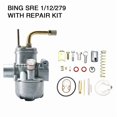 thumbnail image 4 of For BING SRE 1/12/279 Silver Motorcycle Carburetor + Repair Kit, 4 of 5