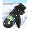thumbnail image 3 of Manoplas Impermeables de Invierno para Niños MoKo Negro M 22 cm, 3 of 8
