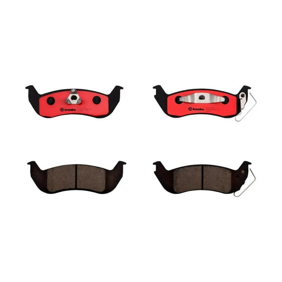 Brembo 03-11 Ford Crown Victoria/10-11 Ranger Rear Premium NAO Ceramic OE Equivalent Pad