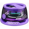 thumbnail image 1 of Altavoz Bluetooth magnético G200 con luz RGB: mini altavoz Bluetooth portátil, sonido estéreo de rango completo para jugar, videojuegos, regalo perfecto para adolescentes y escuchar música. (Morado), 1 of 7