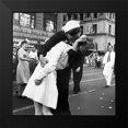thumbnail image 2 of Jorgensen, Victor 15x15 Black Modern Framed Museum Art Print Titled - Kissing the War Goodbye in Times Square 1945, 2 of 5