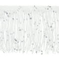 thumbnail image 1 of Uxcell 1 Yarda de 4" Cinta de Flecos de Lentejuelas Blancas DIY Cinta de Borlas, (2.95 pies/0.9m), 1 of 6