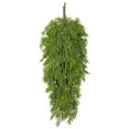 thumbnail image 2 of Vickerman 29" Green Stovall Cedar Pine Artificial Christmas Teardrop, Unlit, 2 of 4