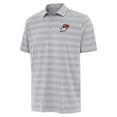 thumbnail image 2 of Men's Antigua Gray Phoenix Mercury Big & Tall Tunnel Polo, 2 of 3