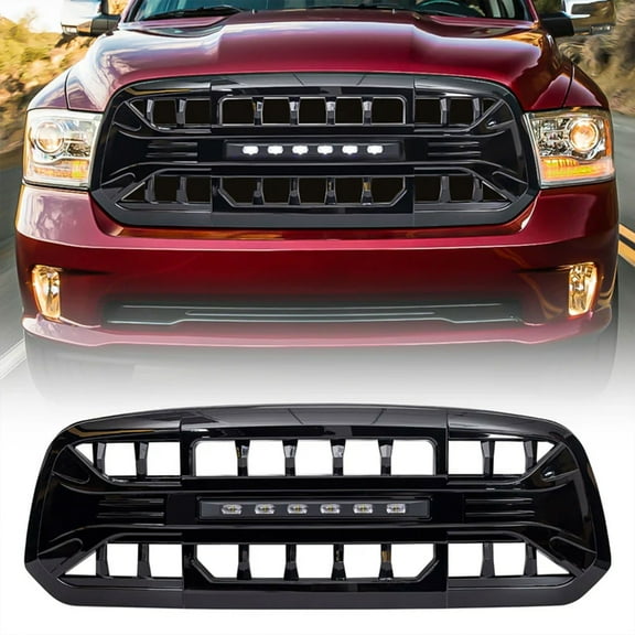 AMERICAN MODIFIED Armor Grille for 13-18 Dodge Ram 1500, 19-23 Ram 1500