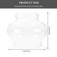 thumbnail image 2 of ULTNICE Replacement For Old Oil Lamp 2pcs Glass Chimney Lamp Shades Kerosene Lantern Globe, 2 of 8