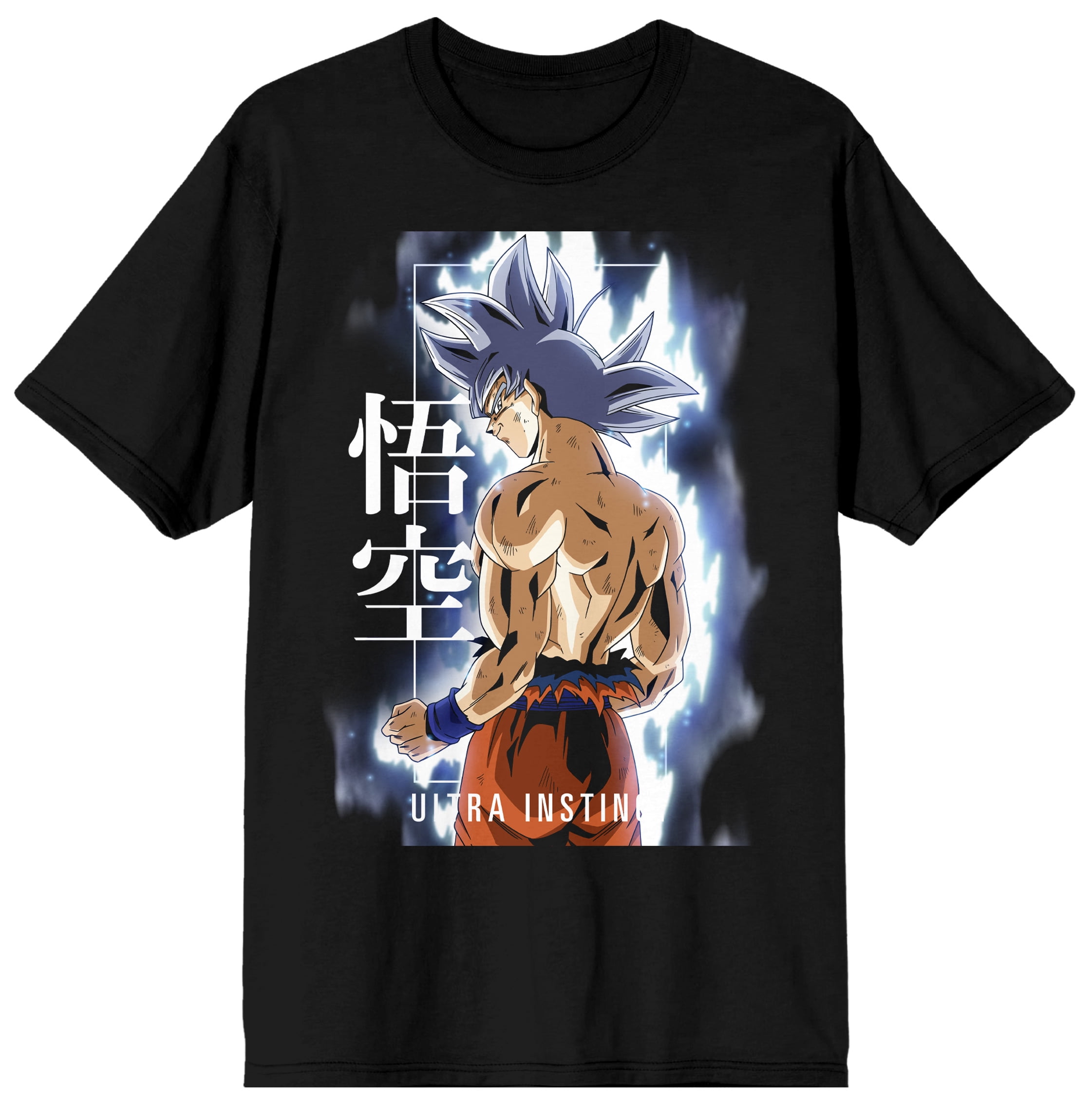 Men's Dragon Ball Z  Black T shirt  Anime Manga Comics Medium NEW look at back 
