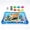 Blue, variant on zorpupoa Interactive Cat Water Mat Floating Fish Toys LED Light Thickened PVC for Indoor Cats Kittens (Blue)