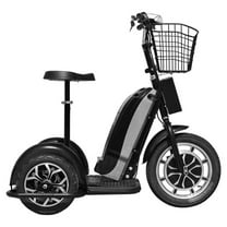 MotoTec 800 Watt 48v 3 Wheel Electric Trike Mobility Scooter