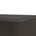 thumbnail image 5 of Bestar Prestige + Bureau étroit sans caisson - Gris écorce et ardoise, 5 of 5