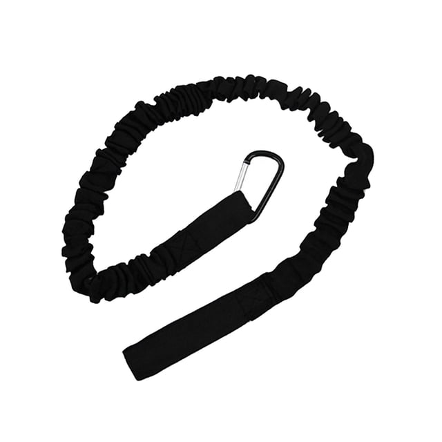 Correa de remo Colamx correa elástica cordón de paleta para canotaje tabla de surf piragüismo Negro