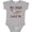 AC-Heather Grey, variant on Inktastic My Yaya Loves Me Sloth Girls Baby Bodysuit