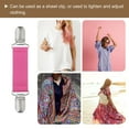 thumbnail image 5 of Uxcell Dress Clips, 6 Pack Sweater Shawl Cardigan Scarf Clip(Rose Red), 5 of 6