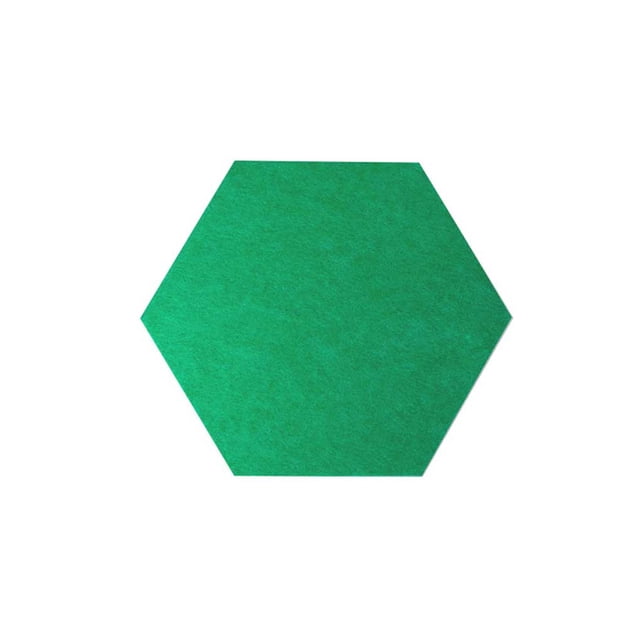 Bewildely Colorido hexágono tablero de mensajes decoración de pared engrosado corcho tablones de anuncios pizarra borrable dormitorio guardería adornos Decoración del hogar Verde Bewildely HA075135-08
