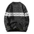 thumbnail image 3 of Akiihool Mens Sweaters Mens Turtleneck Sweater Long Sleeve Solid Basic Slim Fit Pullover Sweater (Black,XL), 3 of 5