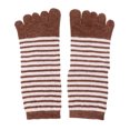 thumbnail image 2 of Calcetines de cinco dedos marrón Sunnimix, 2 of 7