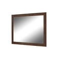 thumbnail image 3 of Second Look Mirrors New England Walnut Wall Mirror, 3 of 7
