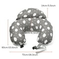thumbnail image 3 of Momcozy Plus Size Nursing Pillow for Breastfeeding with Adjustable Waist Strap and Removable Cotton Cover, 3 of 7