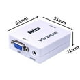 thumbnail image 5 of EZONEDEAL VGA To HDMI Converter 1080P HD Adapter With Audio Cable For HDTV PC Laptop TV US, 5 of 5