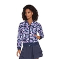 thumbnail image 1 of Skechers Womens Misty Floral Reversible Jacket, 1 of 3