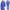 Blue, variant on Huuilaibazoo Men's Waterproof Golf Rain Suit Rain Gear Jacket and Pant Outdoor Lightweight Hooded Raincoat