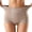 Gray, variant on Womens Butt Lifting Panties High Waisted Full Coverage Briefs Solid Color Soft Stretchy Underwear Sleepwear Gray 2XL