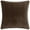 Brun, variante sur Yard Housse de Coussin Réversible en Chenille Lourde