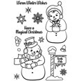 thumbnail image 4 of Avery Elle Clear Stamp Set 4"X6"-Frosty Friends, 4 of 4