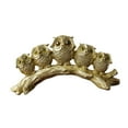 thumbnail image 5 of Baoblaze Golden Owl Figurine Collection Decorative Resin Statue for Desk Office Hotel 29x9x14cm, 5 of 8