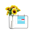 thumbnail image 1 of Soy de Singapur Tarjeta de bendición de jarrón de girasol artificial, 1 of 3