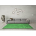 thumbnail image 3 of Ahgly Company Indoor Square Oriental Emerald Green Industrial Area Rugs, 5' Square, 3 of 4