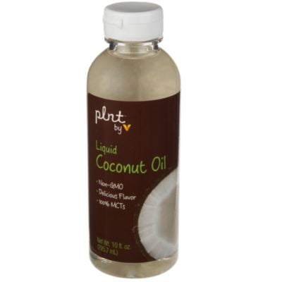 plnt Liquid Coconut Oil  NonGMO 100 MCT's with Delicious Flavor, Great for Cooking for Keto Diet (10 Ounce