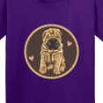 thumbnail image 4 of Inktastic Chinese Shar-pei Dog Art Youth T-Shirt, 4 of 5
