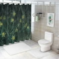 thumbnail image 6 of JEUXUS Jean Francois Millet - Narcissi And Violets Shower Curtain for Bathroom White, 6 of 6