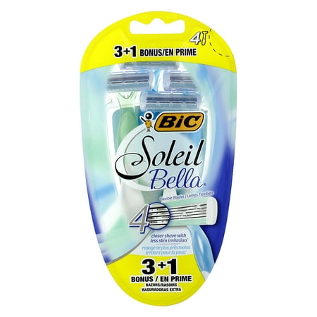 UPC 070330719880 product image for BIC Soleil Bella Women's Disposable Razor Bonus Pack, 4 Count | upcitemdb.com