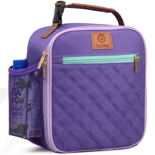 Lonchera Genteen para Niñas y Adolescentes, Color Púrpura