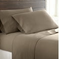 thumbnail image 2 of Micro Flannel Solid Color Deep-Pocket Sheet Set, California King, Hazelnut, 2 of 4