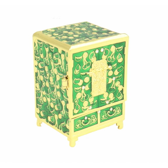 Feng Shui Wealth Cabinet in Green
