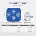 thumbnail image 3 of Sikiie Compass Print Foldable Car Windshield Sun Visor, Car Window Sunshade Suitable for Sedan, SUV and Truck Car Accessories-Medium, 3 of 6