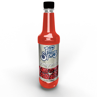 Hip Syrups Pomegranate Simple Syrup, 25.4 fl oz