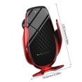 thumbnail image 2 of EGNMCR Webcam Car, Mobile Phone, Wireless Charger, Car Automatic Infrared Sensor 15W Holder Mobile, 2 of 2
