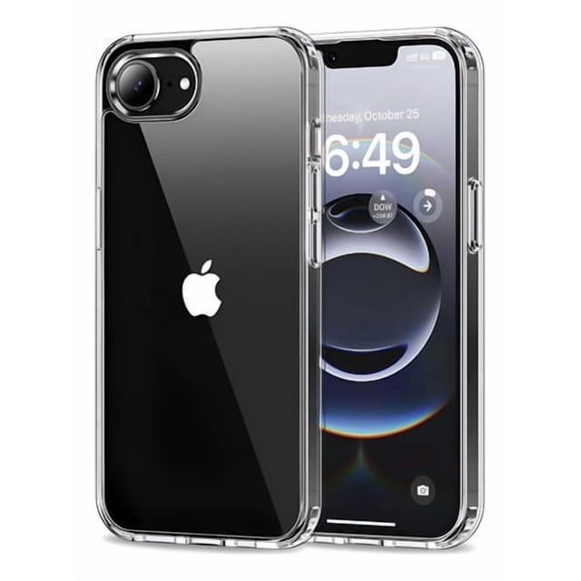 Funda Para iPhone 16e Hybrid Clear Case Premium Reforzada Transparente