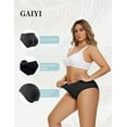 thumbnail image 3 of 2PCS Black Butt Lifter Panty for Women Butt Pads Panty Butt Enhancement Shapewear M, 3 of 7